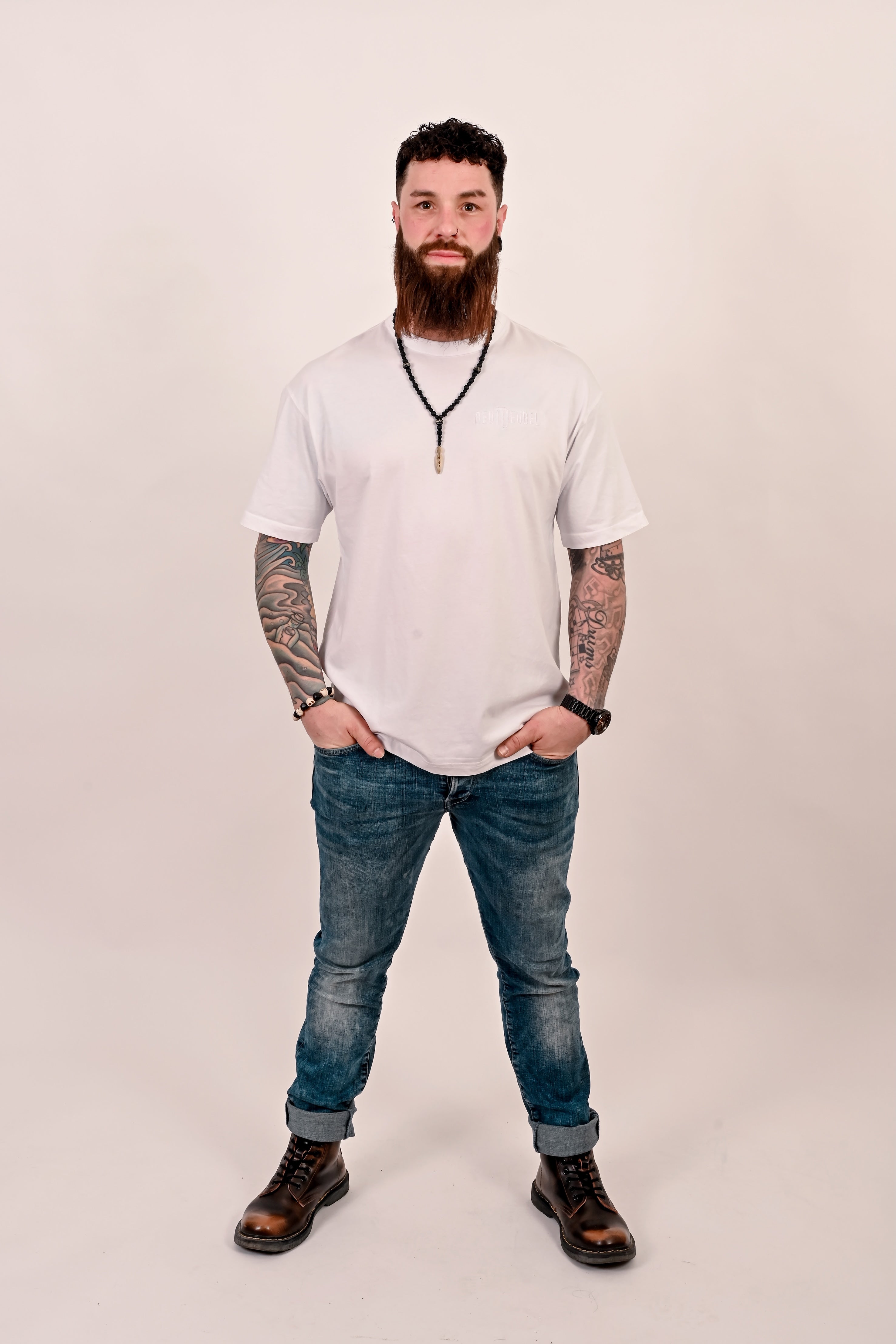 Box Shirt Oversize White in White :)