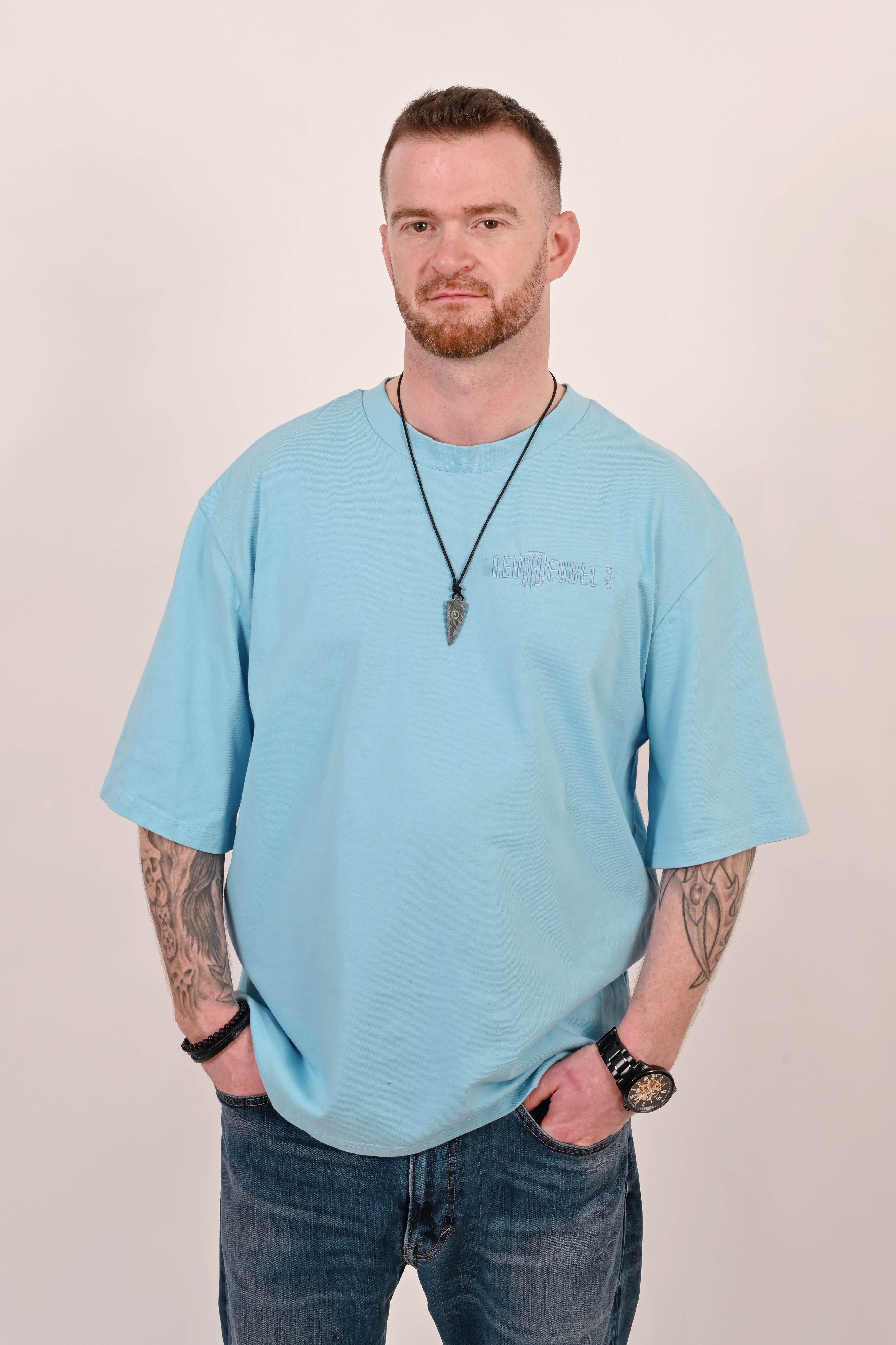 Box Shirt oversize Baltic Blue :)