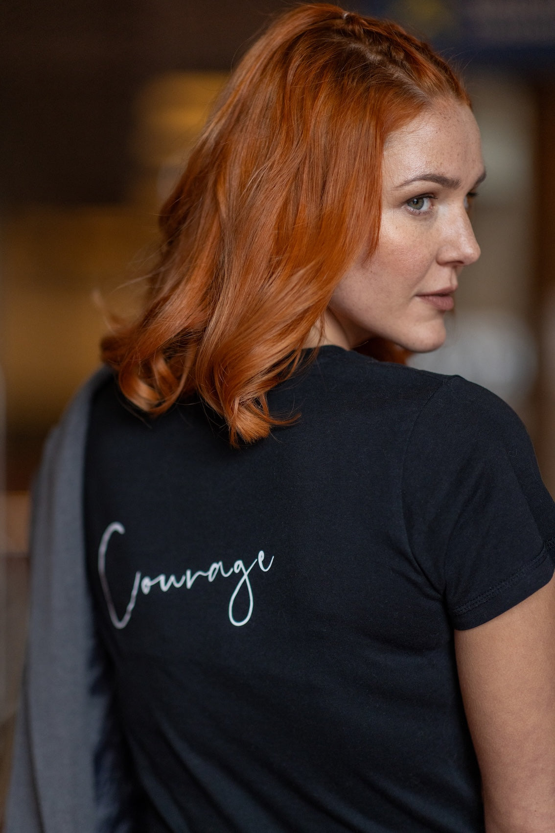 Minikleid mit Find your I.D. Artwork black and white* :)