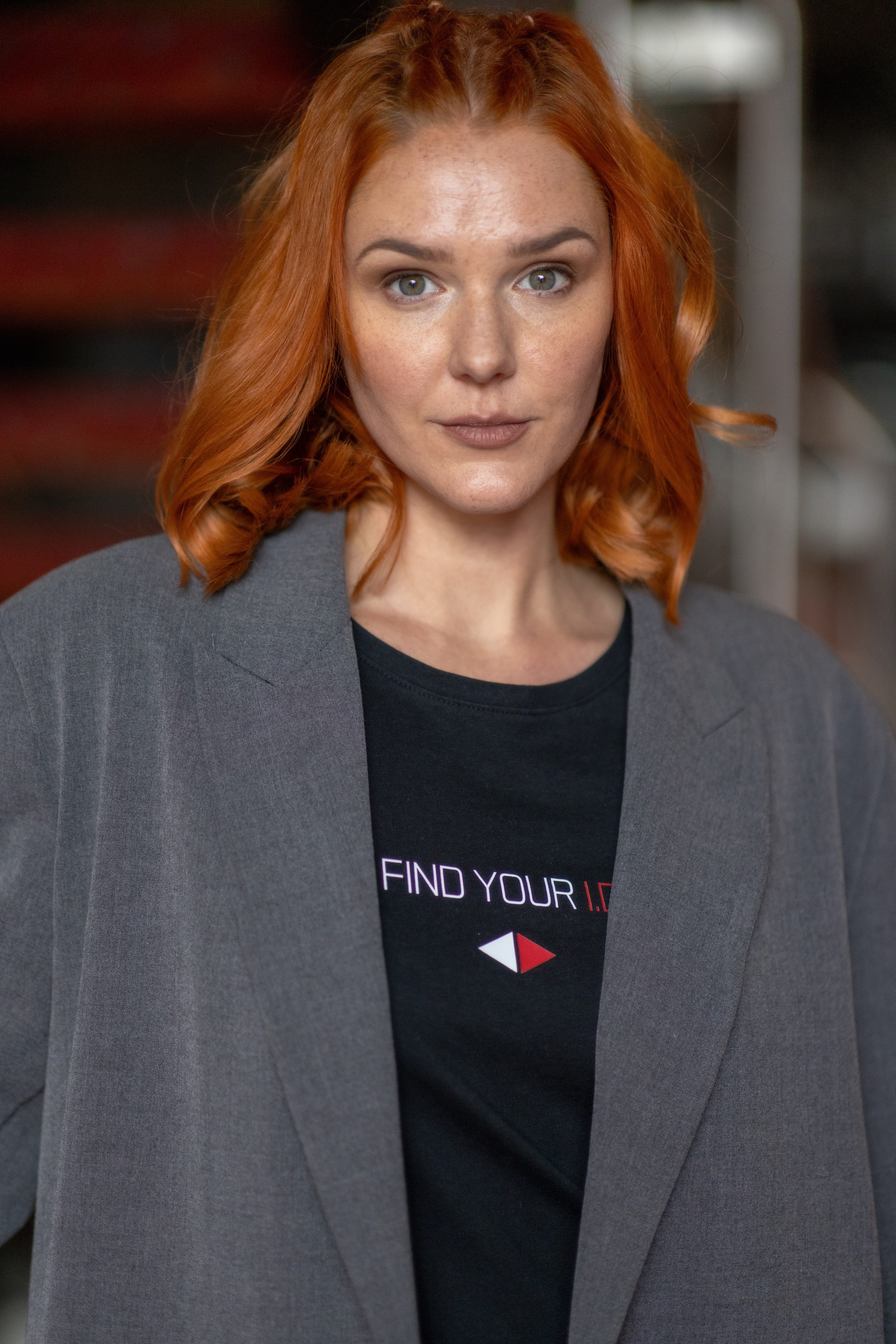 Minikleid mit Find your I.D. Artwork black and white* :)