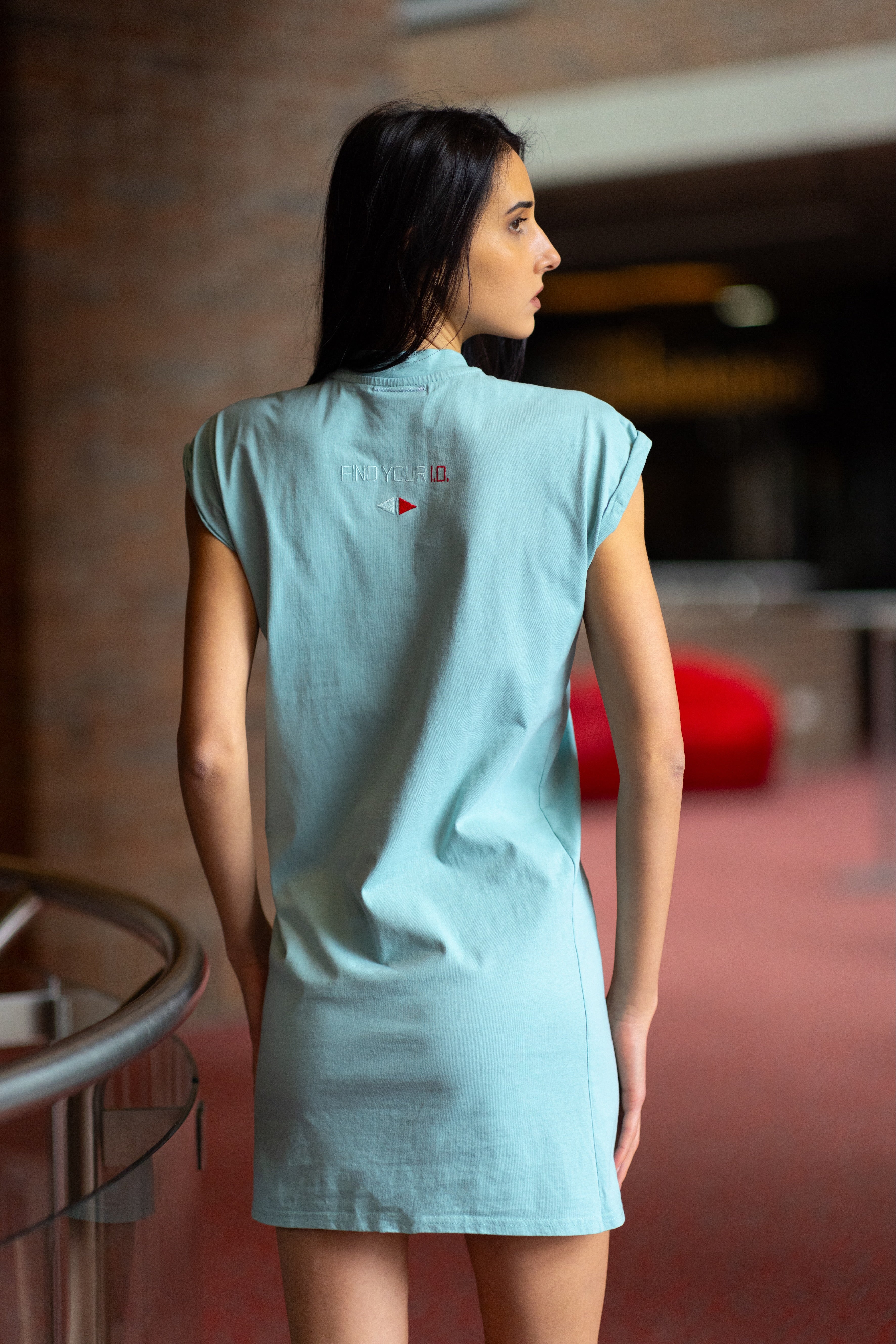 Ozean dress hellblau Stickerei ND* :)