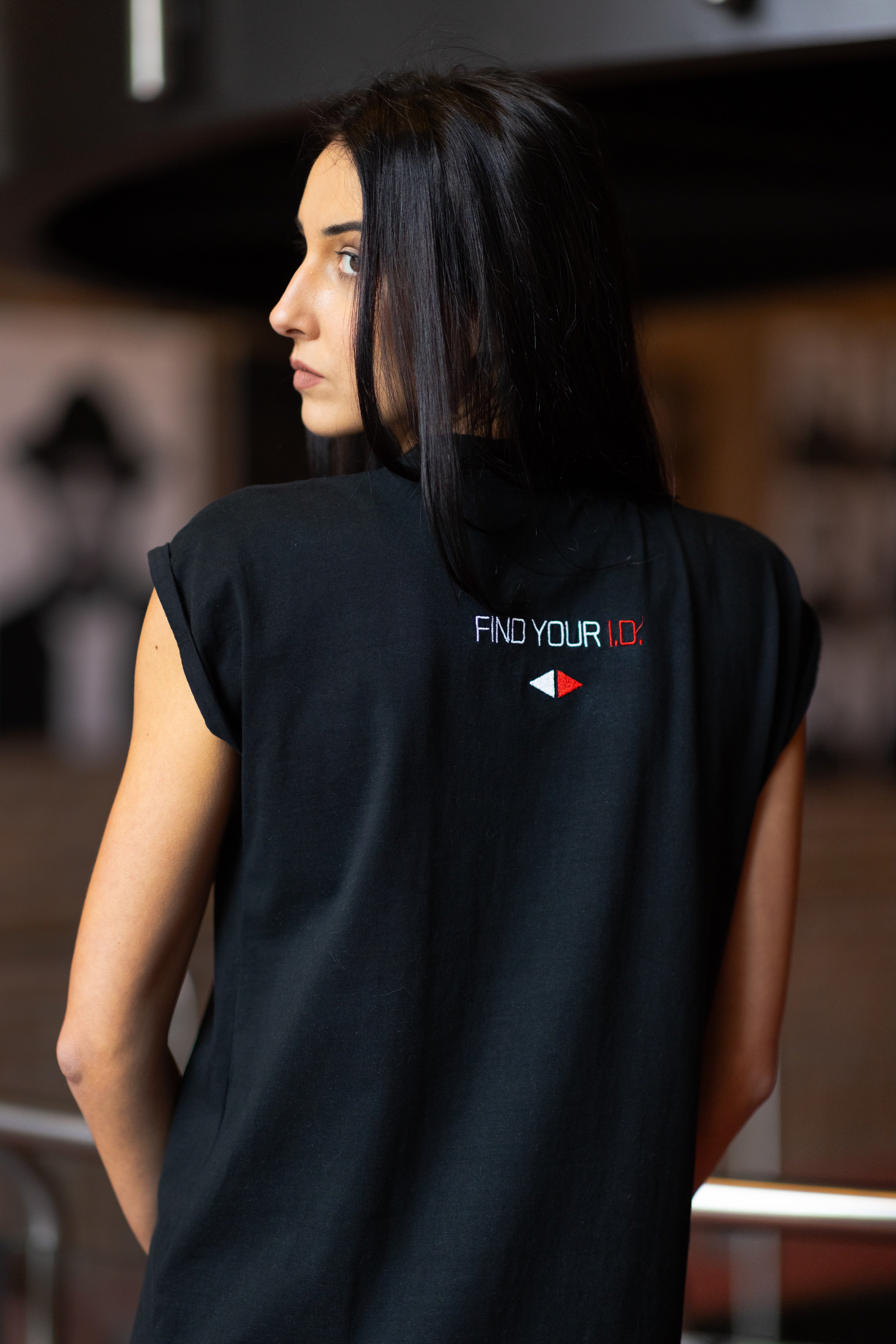 Minidress mit ND Origin Stickerei Black* :)