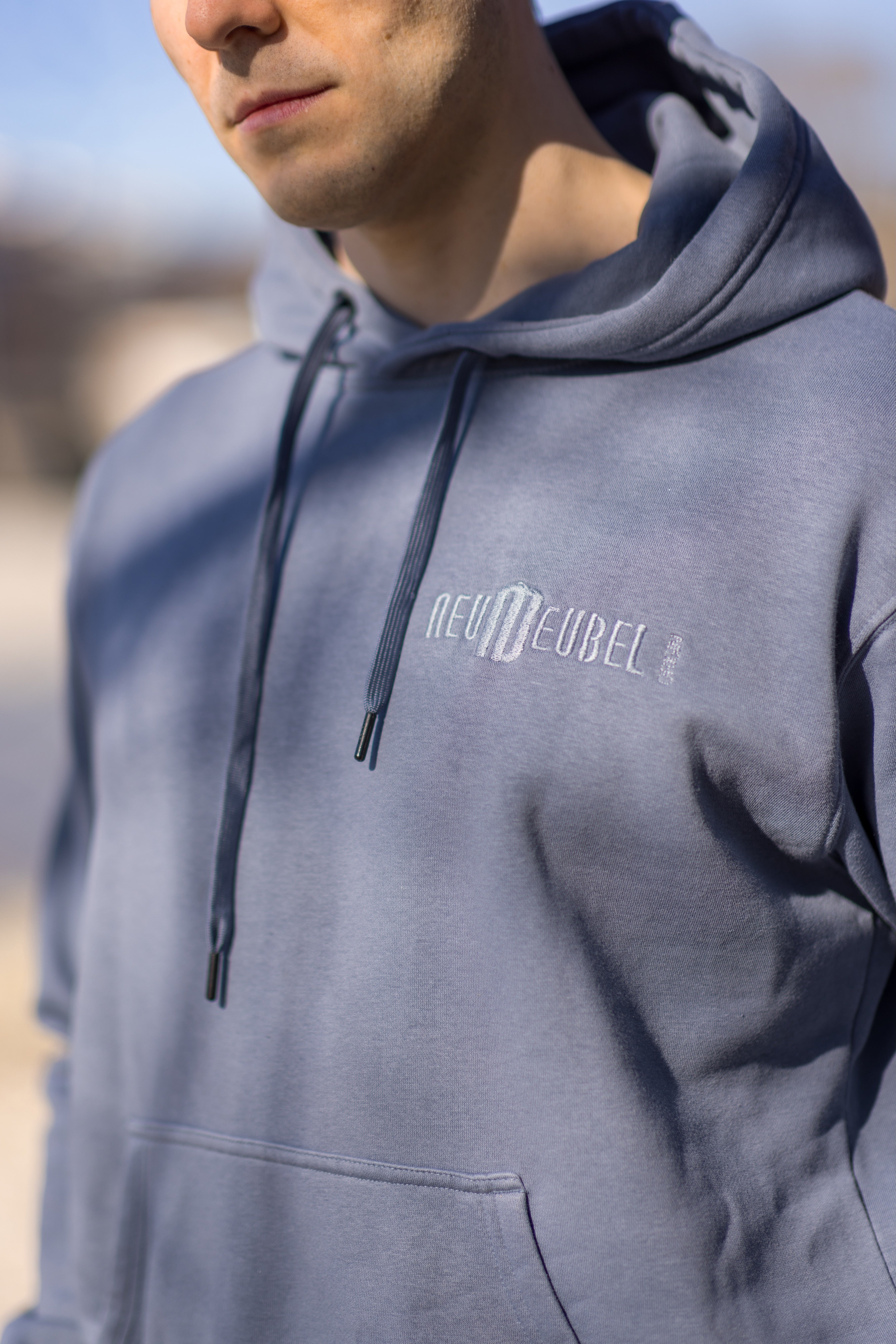 Hoodie Stickerei Courage Flint Stone* :)