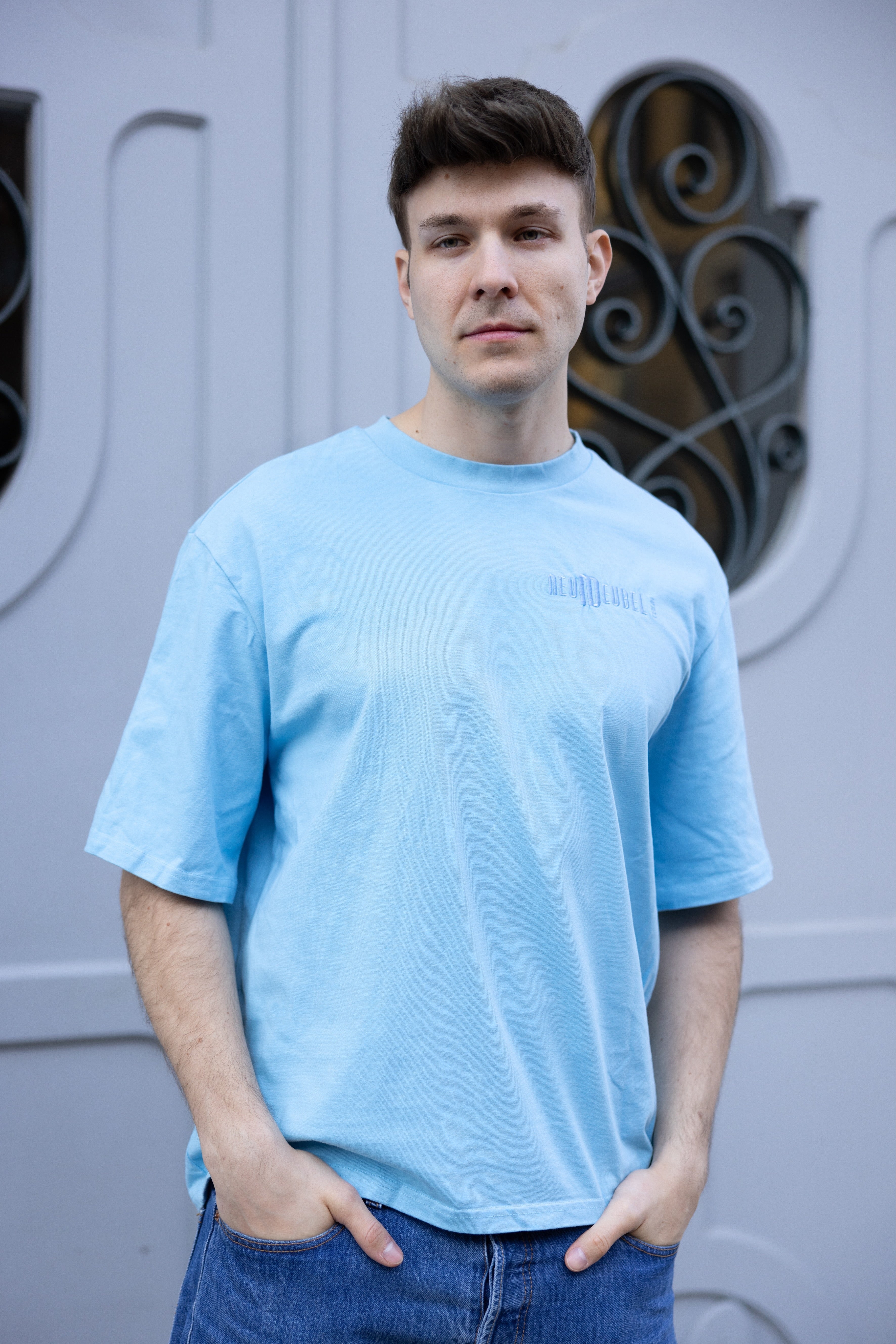 Box Shirt oversize Baltic Blue :)