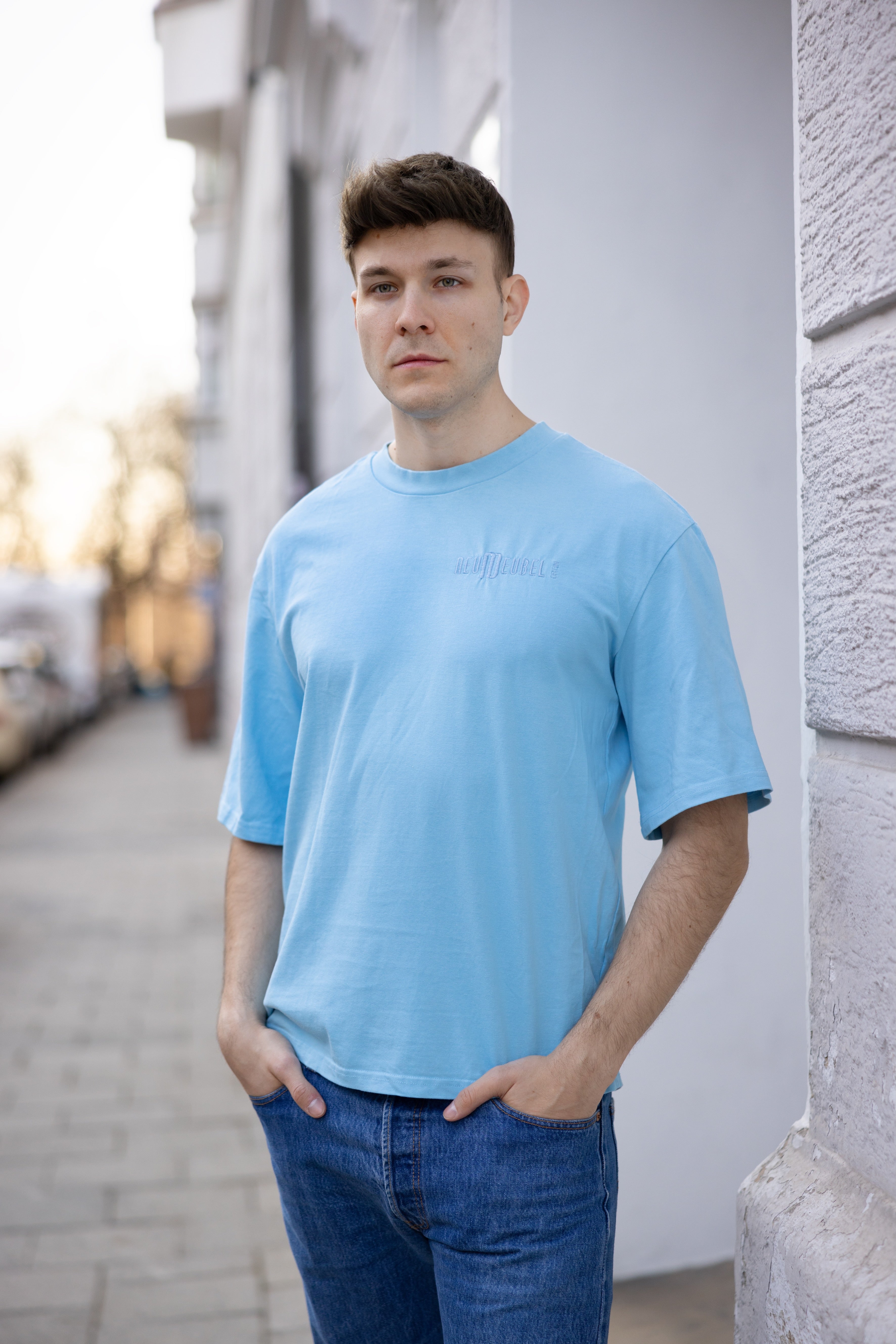 Box Shirt oversize Baltic Blue :)