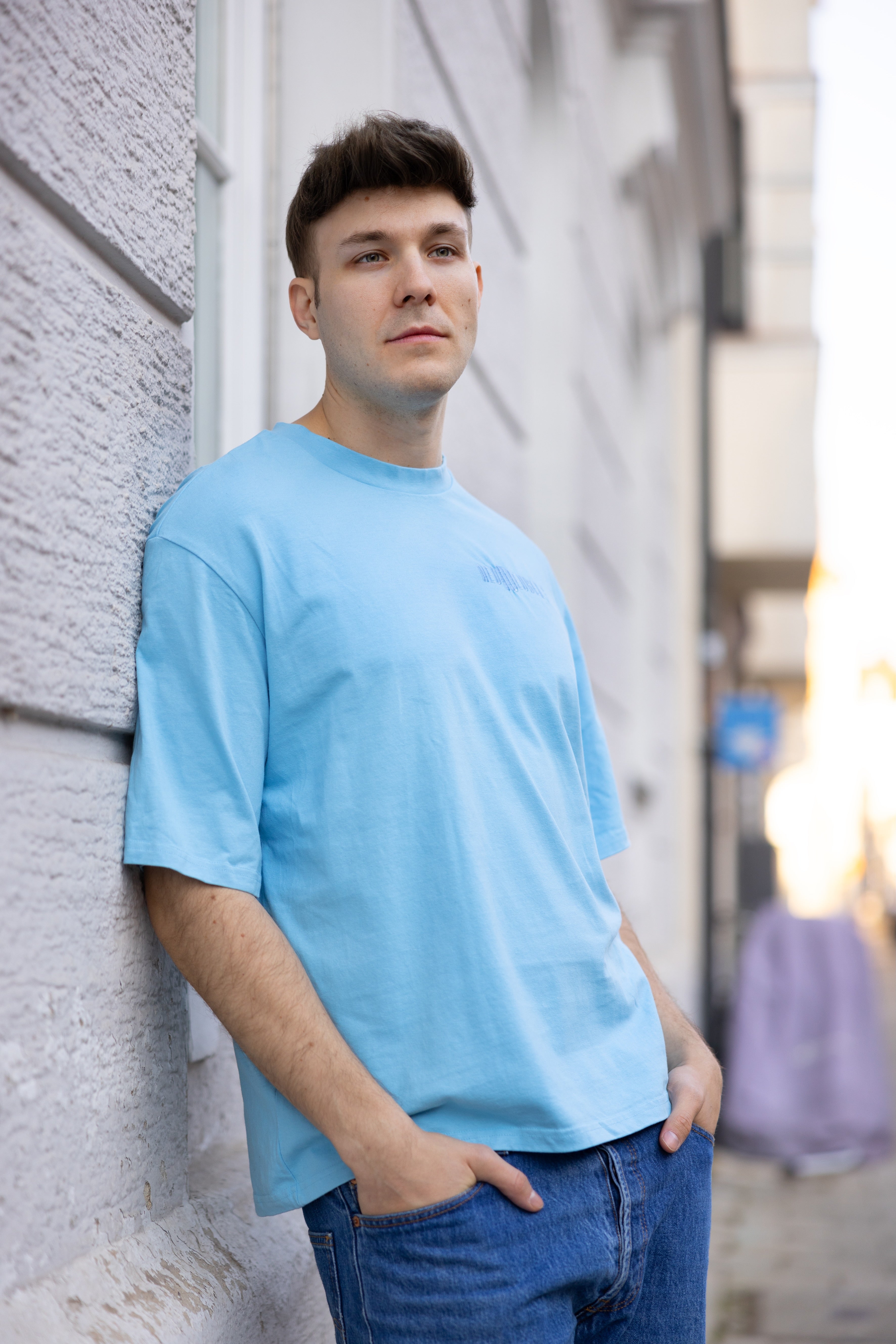 Box Shirt oversize Baltic Blue :)