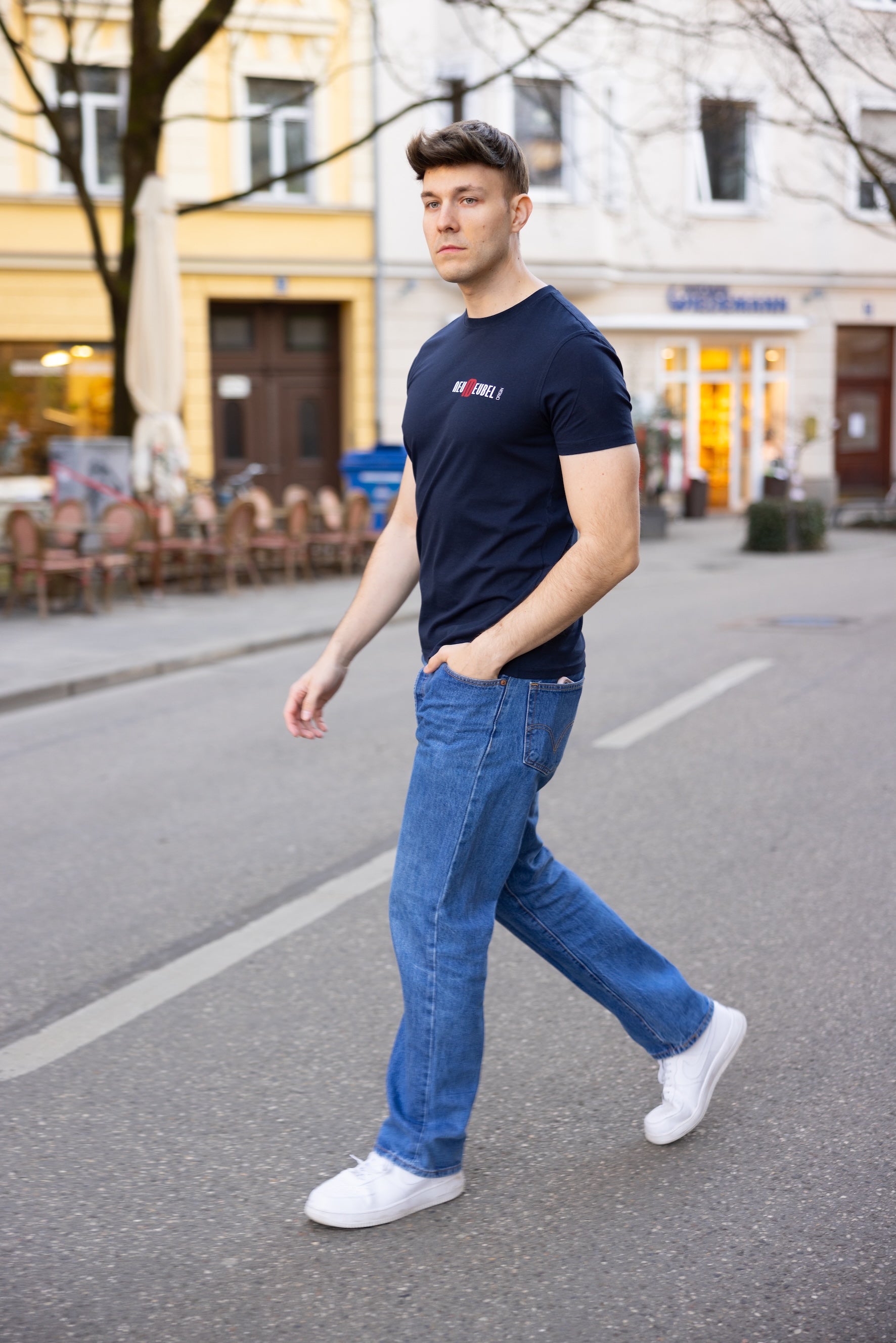 T-Shirt marine print ND :)